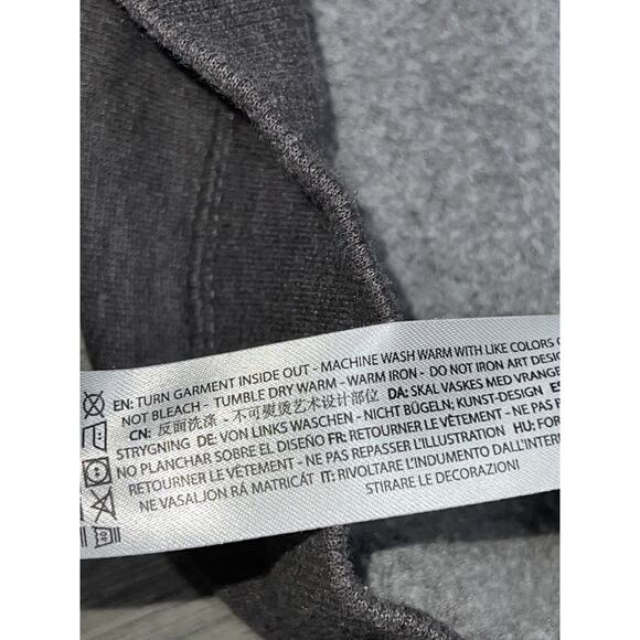 Ariat Men's Southwest Shield Sweatshirt Charcoal Heather hoodie L A004729 - Picture 11 of 13